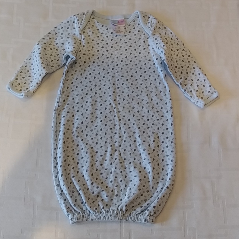 Just Born Blue Sleep Sack With Elastic Open Bottom